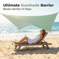 📢📢60% OFF !! ⏰Portable Diamond-Shaped Camping Tarp Sun Shelter