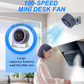📢📢50% OFF !! ⏰ Mini Desk Fan with 100-Speed Control & Digital Display