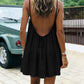 🌸 40% OFF NOW! 🌸Summer Backless Spaghetti Strap Mini Dress