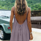🌸 40% OFF NOW! 🌸Summer Backless Spaghetti Strap Mini Dress