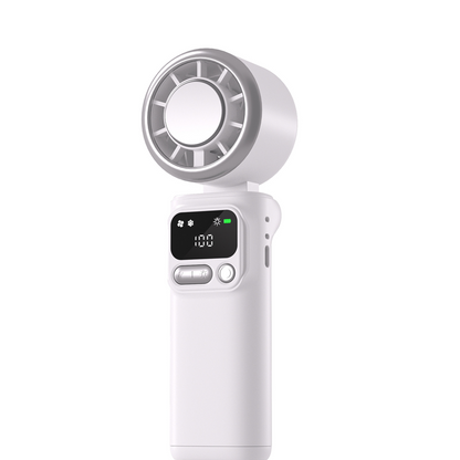 📢📢60% OFF !! ⏰Portable Cooling Fan with Ice Compress Plate