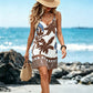 🌸 50% OFF NOW! 🌸Women's Summer Boho Tropical Print Mini Dress