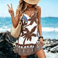 🌸 50% OFF NOW! 🌸Women's Summer Boho Tropical Print Mini Dress