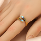 🌸 50% OFF NOW! 🌸Vintage Adjustable Open Ring with Teardrop Glowing Zircon