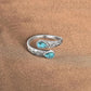 🌸 50% OFF NOW! 🌸Vintage Adjustable Open Ring with Teardrop Glowing Zircon