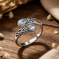 🌸 50% OFF NOW! 🌸Vintage Adjustable Open Ring with Teardrop Glowing Zircon