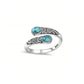 🌸 50% OFF NOW! 🌸Vintage Adjustable Open Ring with Teardrop Glowing Zircon
