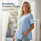 🌸 40% OFF NOW! 🌸Women's Short Sleeve Tiered Tunic Top