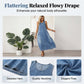 🌸 40% OFF NOW! 🌸Women's Sleeveless Maxi Denim Dress with Pockets