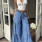 🌸 50% OFF NOW! 🌸Women's High Waist Wide Leg Denim Pants