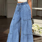🌸 50% OFF NOW! 🌸Women's High Waist Wide Leg Denim Pants