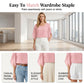 🌸 40% OFF NOW! 🌸Women’s Summer Batwing Sleeve Top Casual Split Loose Blouse
