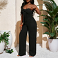 🌸 40% OFF NOW! 🌸Women's Strapless High-Waisted Wide-Leg Jumpsuit