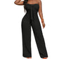🌸 40% OFF NOW! 🌸Women's Strapless High-Waisted Wide-Leg Jumpsuit