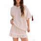 📢📢40% OFF !! ⏰Women's Oversized T-Shirt & Ruffle Skirt 2-Piece Set 🌸