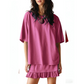 📢📢40% OFF !! ⏰Women's Oversized T-Shirt & Ruffle Skirt 2-Piece Set 🌸