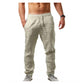 📢📢40% OFF !! ⏰Men's Casual Linen Drawstring Trousers