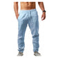 📢📢40% OFF !! ⏰Men's Casual Linen Drawstring Trousers