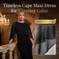 🌸 60% OFF NOW! 🌸Elegant Cape Mermaid Maxi Dress