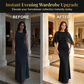 🌸 60% OFF NOW! 🌸Elegant Cape Mermaid Maxi Dress