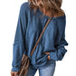 🌸 50% OFF NOW! 🌸Women's Waffle Knit Long Sleeve Top