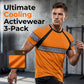 📢📢50% OFF !! ⏰Men's 3-Pack Cooling Activewear Shirts