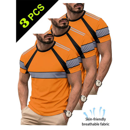 📢📢50% OFF !! ⏰Men's 3-Pack Cooling Activewear Shirts
