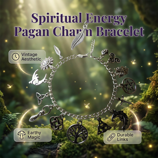 🌸 50% OFF NOW! 🌸Vintage Pagan Charm Bracelet for Women