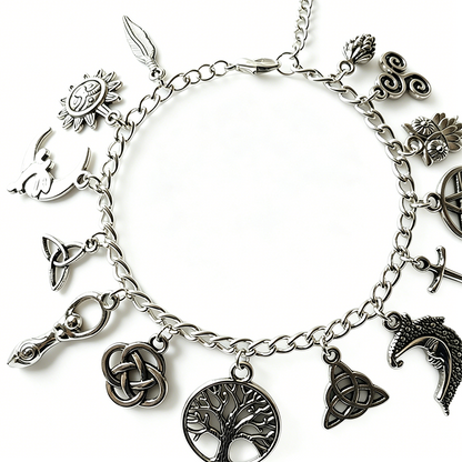 🌸 50% OFF NOW! 🌸Vintage Pagan Charm Bracelet for Women