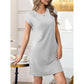 🌸 60% OFF NOW! 🌸Women's Crew Neck Solid Color Dress