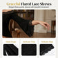 🌸 60% OFF NOW! 🌸Women’s Chic Black Slim Fit Off-Shoulder Flare Sleeve T-Shirt