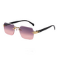 📢📢50% OFF !! ⏰Rimless Rectangular Sunglasses for Men & Women