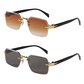 📢📢50% OFF !! ⏰Rimless Rectangular Sunglasses for Men & Women