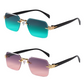 📢📢50% OFF !! ⏰Rimless Rectangular Sunglasses for Men & Women