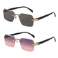 📢📢50% OFF !! ⏰Rimless Rectangular Sunglasses for Men & Women