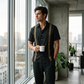 📢📢50% OFF !! ⏰Men's Breathable Shirt & Pants 2-Piece Set