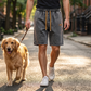 📢📢60% OFF !! ⏰Men's Summer Lightweight Denim Shorts Loose Fit Casual Five-Point Pants