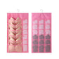 📢📢50% OFF !! ⏰Double-Sided Storage Underwear Hanging Organizer