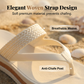 📢📢40% OFF !! ⏰Women's Woven Strap Platform Flip-Flops