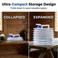 📢📢50% OFF !! ⏰Collapsible Food-Grade LDPE 4 Water Container with Spigot | Adjustable-Flow Tap,Fold-Flat Storage🧪