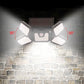 📢📢60% OFF !! ⏰Solar 3-Heads Wall Light With Sensor Lighting Function