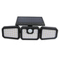 📢📢60% OFF !! ⏰Solar 3-Heads Wall Light With Sensor Lighting Function