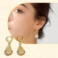 🌸 50% OFF NOW! 🌸Women's Gold-Plated Teardrop Earrings