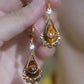 🌸 50% OFF NOW! 🌸Women's Gold-Plated Teardrop Earrings
