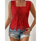 🌸 50% OFF NOW! 🌸Women's Elegant Square Neck Lace Tank Top