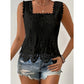 🌸 50% OFF NOW! 🌸Women's Elegant Square Neck Lace Tank Top