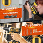 📢📢50% OFF !! ⏰ 21V Cordless Drill/Driver – 45Nm, 2 Batteries & LED 🔋