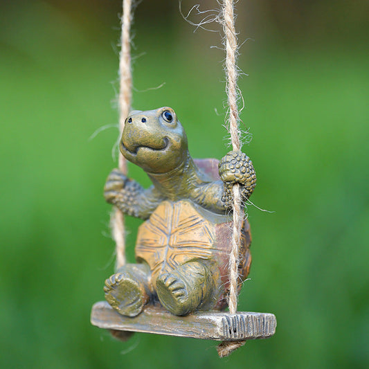 📢📢50% OFF !!!⏰Whimsical Turtle Swing Decor