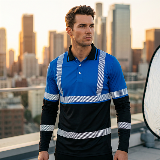 📢📢60% OFF !! ⏰Men's High Visibility Long Sleeve Shirt
