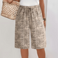 📢📢50% OFF !! ⏰Women’s Retro Printed Wide Leg Shorts